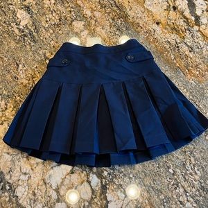 School uniform skirt. Color navy blue. Size 6x. Brand class 102